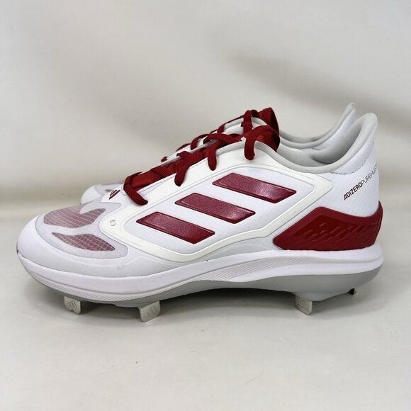 Adidas Adizero Purehustle 3 Elite Softball Cleats White Red Women’s Size 7.5 - Picture 2 of 9